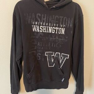 University of Washington Gear For Sports Black Hoodie Size Small